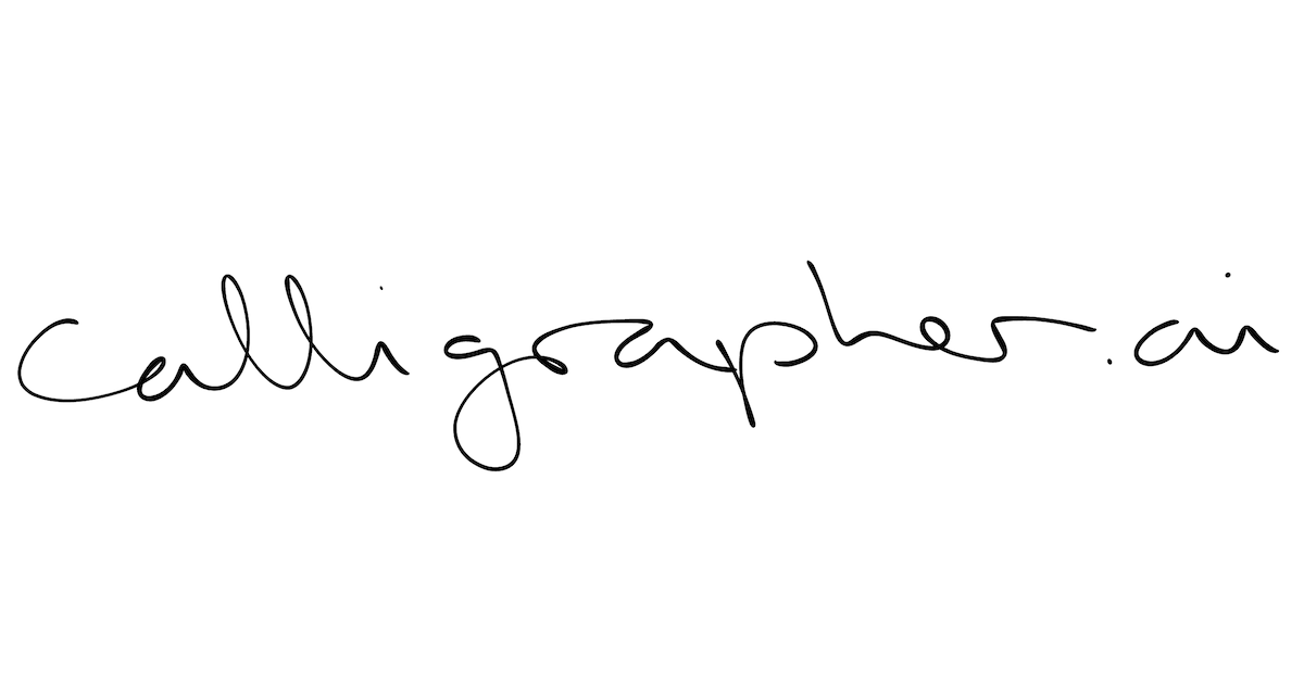 www.calligrapher.ai image